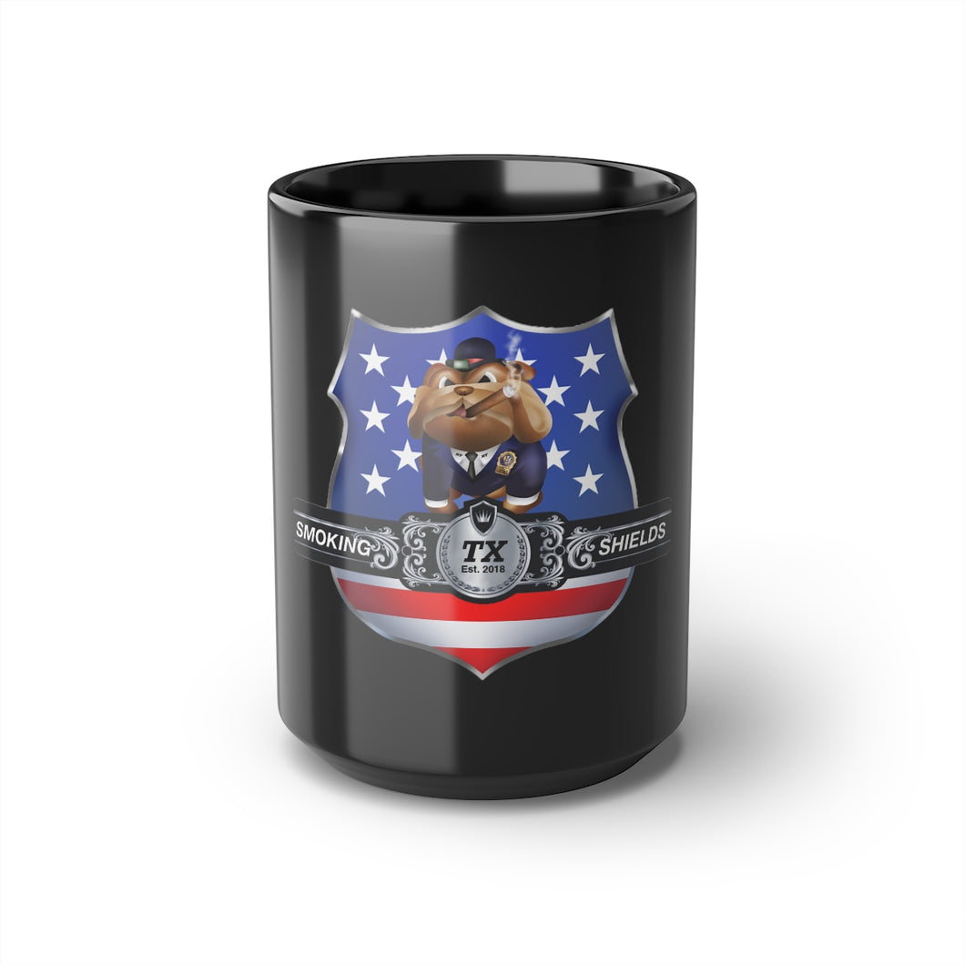 Texas Black Mug, 15oz