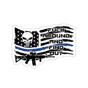 PUNISHER FAAFO Kiss-Cut Stickers