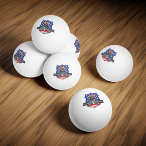 Texas Ping Pong Balls, 6 pcs