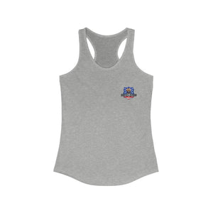 Women's Flowy Racerback Tank USA Logo