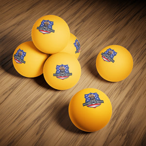 National Ping Pong Balls, 6 pcs
