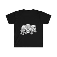 Load image into Gallery viewer, Skull NO NO NO T-Shirt