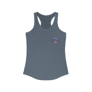 Women's Flowy Racerback Tank USA Logo