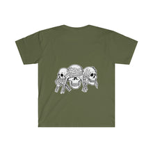 Load image into Gallery viewer, Skull NO NO NO T-Shirt