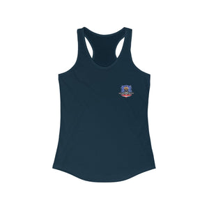 Women's Flowy Racerback Tank USA Logo