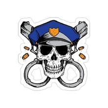 Load image into Gallery viewer, SKULL COP Die-Cut Stickers