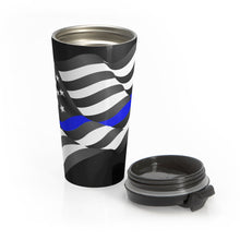 Load image into Gallery viewer, Stainless Steel Travel Mug Wavy Flag