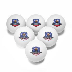 NY Ping Pong Balls, 6 pcs