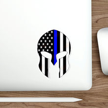 Load image into Gallery viewer, SPARTAN BLUE-LINE Die-Cut Stickers