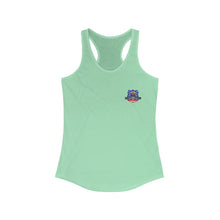 Load image into Gallery viewer, Women&#39;s Flowy Racerback Tank USA Logo