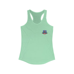 Women's Flowy Racerback Tank USA Logo