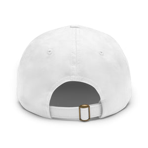 NY Dad Hat with Leather Patch