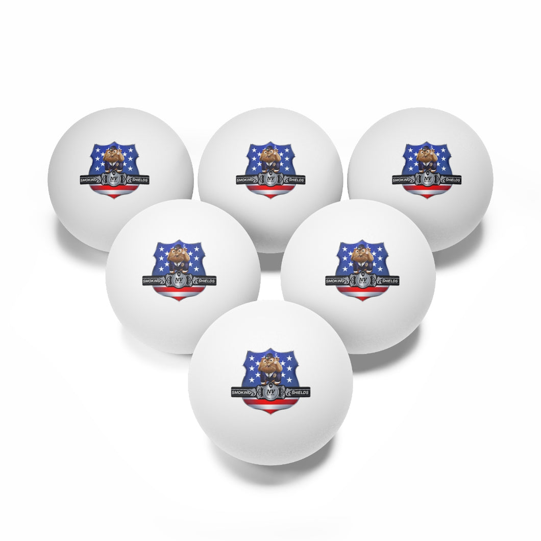 Nevada Ping Pong Balls, 6 pcs