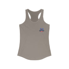 Load image into Gallery viewer, Women&#39;s Flowy Racerback Tank USA Logo