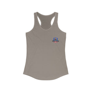 Women's Flowy Racerback Tank USA Logo