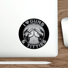 Load image into Gallery viewer, Guns &amp; Titties Stickers