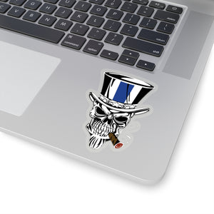 Shields Skull Sticker