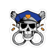 Load image into Gallery viewer, SKULL COP Die-Cut Stickers