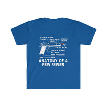 Load image into Gallery viewer, Anatomy of a pew T-Shirt