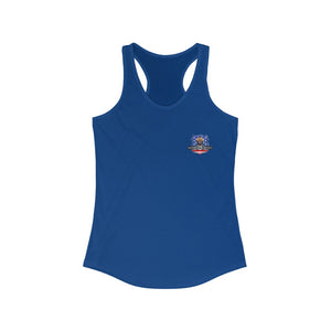 Women's Flowy Racerback Tank USA Logo