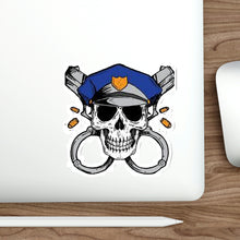 Load image into Gallery viewer, SKULL COP Die-Cut Stickers