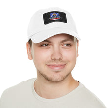 Load image into Gallery viewer, NY Dad Hat with Leather Patch