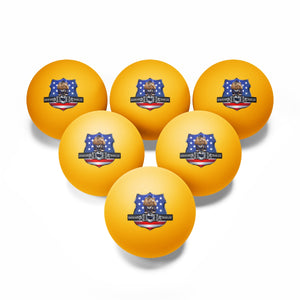 National Ping Pong Balls, 6 pcs