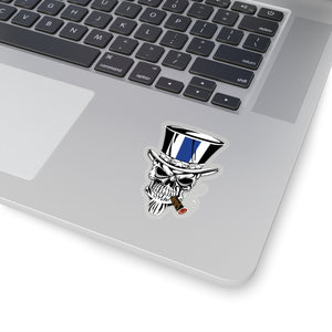 Shields Skull Sticker